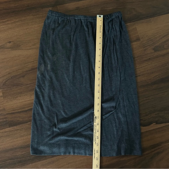 Vintage 40s - 50s Women’s Carol Brent Cardigan/skirt Set Charcoal Grey 11-12 - Picture 8 of 10